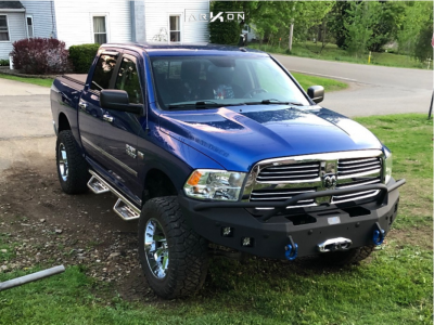 2015 Ram 1500 - 20x10 -24mm - ARKON OFF-ROAD Lincoln - Suspension Lift 6" - 35" x 12.5"