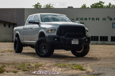 2015 Ram 2500 - 20x10 -25mm - ARKON OFF-ROAD Caesar - Leveling Kit - 35" x 12.5"