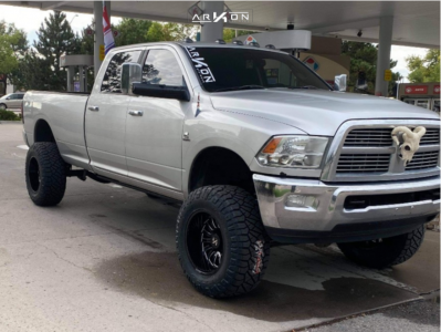 2011 Ram 3500 - 20x12 -51mm - ARKON OFF-ROAD Alexander - Suspension Lift 5" - 37" x 13.5"