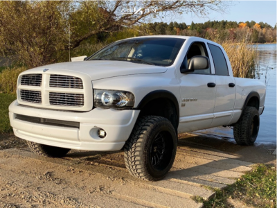 1 2005 Ram 1500 Dodge Torsion Keys Leveling Kit Arkon Off Road Caesar Machined Black