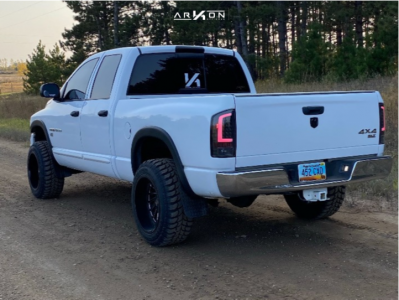 1 2005 Ram 1500 Dodge Torsion Keys Leveling Kit Arkon Off Road Caesar Machined Black