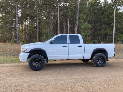 1 2005 Ram 1500 Dodge Torsion Keys Leveling Kit Arkon Off Road Caesar Machined Black