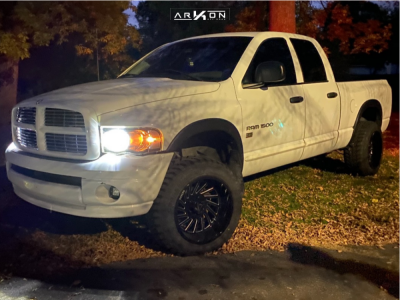 1 2005 Ram 1500 Dodge Torsion Keys Leveling Kit Arkon Off Road Caesar Machined Black