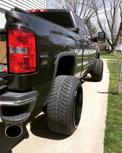 1 2015 Sierra 2500 Hd Gmc Rough Country Leveling Kit Arkon Off Road Alexander Black