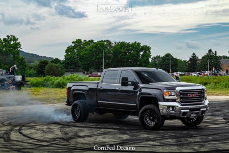 1 2015 Sierra 2500 Hd Gmc Rough Country Leveling Kit Arkon Off Road Alexander Black