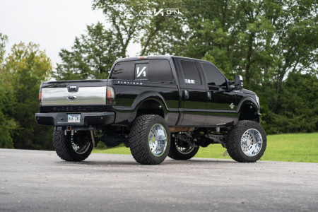 1 2013 F 250 Super Duty Ford Mcgaughys Suspension Lift 8in Arkon Off Road Crown Series Triumph Chrome