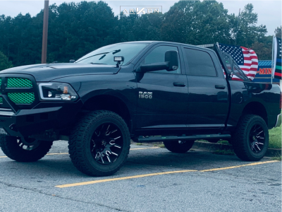 1 2017 1500 Ram Maxtrac Suspension Lift 65in Arkon Off Road Roosevelt Black