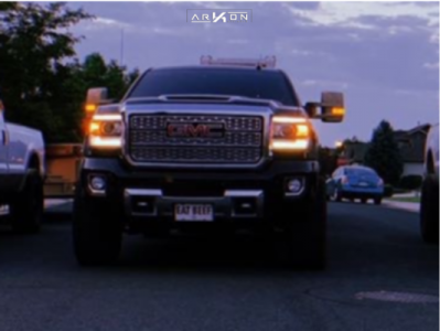 1 2019 Sierra 2500 Hd Gmc Kryptonite Leveling Kit Arkon Off Road Caesar Black