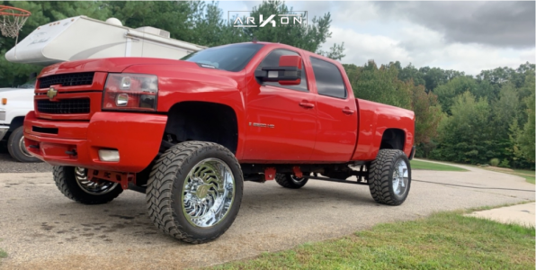 1 2009 Silverado 2500 Hd Chevrolet Rcd Suspension Lift 6in Arkon Off Road Crown Series Victory Chrome