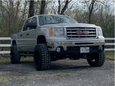 2009 GMC Sierra 1500 - 20x12 -44mm - ARKON OFF-ROAD Lincoln - Suspension Lift 5" - 33" x 12.5"