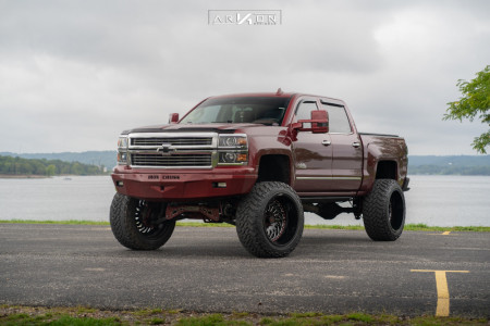 1 2015 Silverado 1500 Chevrolet Mcgaughys Suspension Lift 7in Arkon Off Road Crown Series Victory Machined Accents