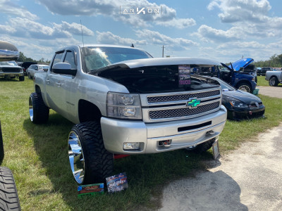 1 2013 Silverado 1500 Chevrolet Rough Country Suspension Lift 75in Arkon Off Road Lincoln Chrome