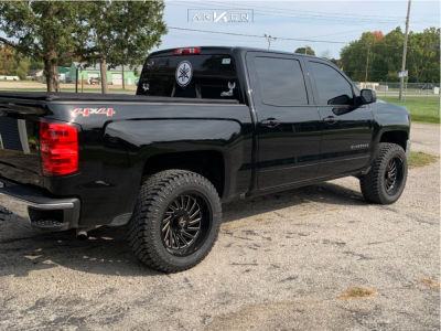 1 2016 1500 Chevrolet Fabtech Leveling Kit Arkon Off Road Caesar Black