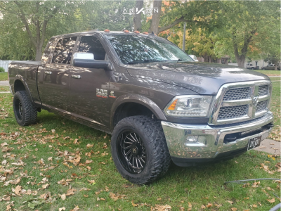 2015 Ram 2500 - 20x10 -24mm - ARKON OFF-ROAD Caesar - Stock Suspension - 305/55R20