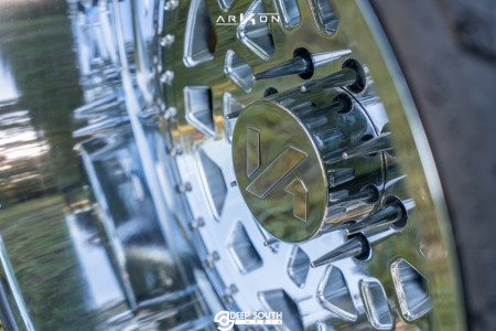 1 1967 C15 C1500 Pickup Gmc Custom Suspension Lift 8in Arkon Off Road Crown Series Triumph Chrome