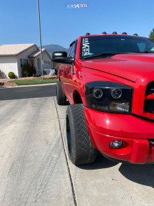 1 2006 Ram 2500 Dodge Stock Air Suspension Arkon Off Road Caesar Machined Black