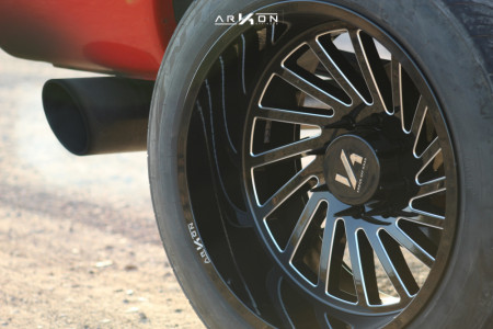 1 2006 Ram 2500 Dodge Stock Air Suspension Arkon Off Road Caesar Machined Black