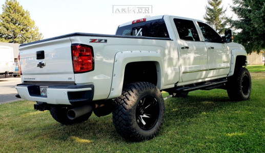 1 2017 Silverado 2500 Hd Chevrolet Fabtech Suspension Lift 6in Arkon Off Road Lincoln Black