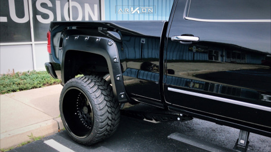 1 2014 Sierra 1500 Gmc Mcgaughys Suspension Lift 9in Arkon Off Road Crown Series Triumph Black