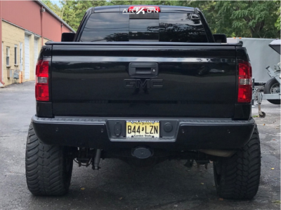 1 2014 Sierra 1500 Gmc Mcgaughys Suspension Lift 9in Arkon Off Road Crown Series Triumph Black