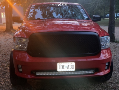 1 2016 1500 Ram Rough Country Leveling Kit Arkon Off Road Lincoln Machined Black