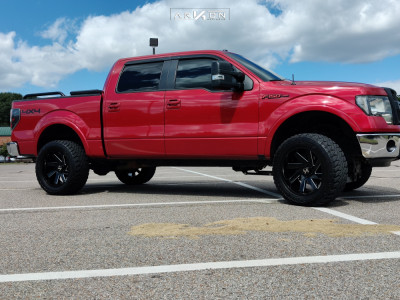 1 2009 F 150 Ford Southern Truck Suspension Lift 4in Arkon Off Road Lincoln Black