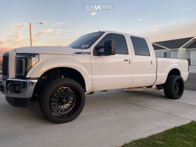 1 2013 F 250 Super Duty Ford Bds Level 2in Drop Rear Arkon Off Road Alexander Black