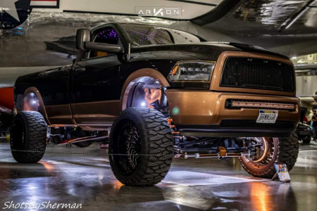 1 2011 2500 Ram Zone Suspension Lift 8in Arkon Off Road Crown Series Victory Custom