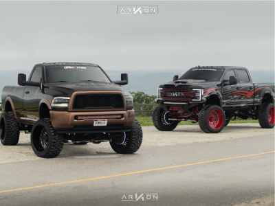 1 2011 2500 Ram Zone Suspension Lift 8in Arkon Off Road Crown Series Victory Custom