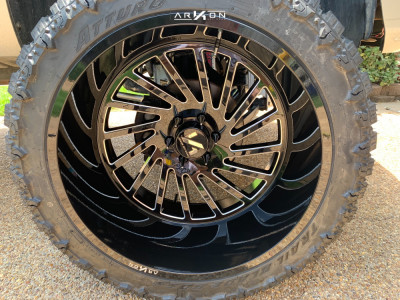 1 2011 Silverado 1500 Chevrolet Mcgaughys Suspension Lift 9in Arkon Off Road Caesar Black