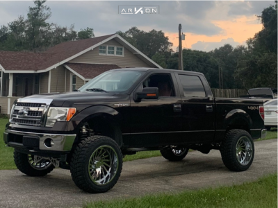 1 2013 F 150 Ford Mcgaughys Suspension Lift 65in Arkon Off Road Caesar Polished