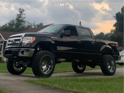 1 2013 F 150 Ford Mcgaughys Suspension Lift 65in Arkon Off Road Caesar Polished