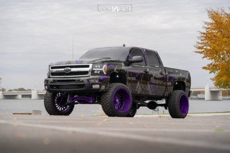 1 2011 Silverado 1500 Chevrolet Mcgaughys Suspension Lift 9in Arkon Off Road Caesar Custom
