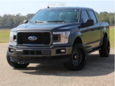 1 2020 F 150 Ford Rough Country Air Suspension Arkon Off Road Caesar Machined Black