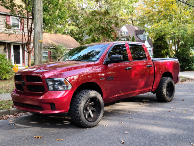 1 2014 1500 Ram Rough Country Leveling Kit Arkon Off Road Lincoln Black