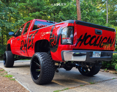 1 2008 Silverado 1500 Chevrolet Southern Truck Suspension Lift 10in Arkon Off Road Lincoln Black