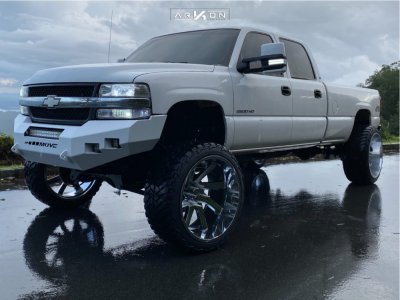 1 2001 Silverado 2500 Hd Chevrolet Zone Suspension Lift 9in Arkon Off Road Lincoln Chrome