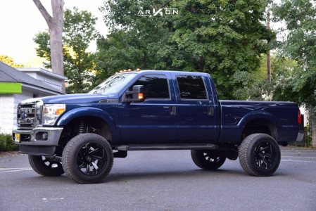 2016 Ford F-250 Super Duty - 22x14 -81mm - ARKON OFF-ROAD Lincoln - Suspension Lift 6" - 37" x 13.5"