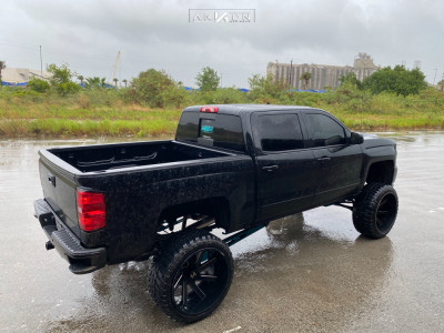 1 2018 Silverado 1500 Chevrolet Third Coast Lift Suspension Lift 12in Arkon Off Road Lincoln Black