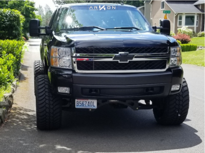 2007 Chevrolet Silverado 1500 - 24x14 -81mm - ARKON OFF-ROAD Lincoln - Suspension Lift 6" - 35" x 13.5"