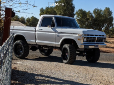 1 1975 F 100 Ford Superlift Suspension Lift 6in Arkon Off Road Caesar Machined Black