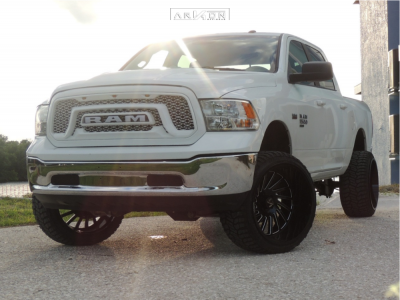 2019 Ram 1500 Classic - 24x14 -81mm - ARKON OFF-ROAD Caesar - Suspension Lift 6" - 33" x 12.5"