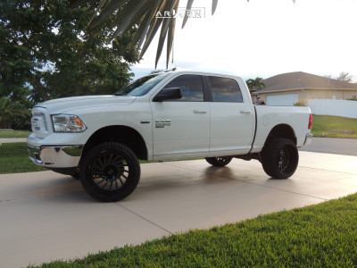 1 2019 1500 Classic Ram Bds Suspension Lift 6in Arkon Off Road Caesar Black