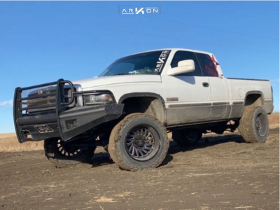 1 1998 Ram 2500 Dodge Rough Country Leveling Kit Arkon Off Road Caesar Black