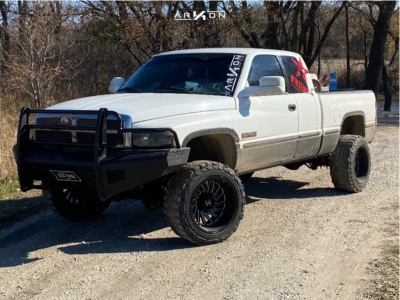 1 1998 Ram 2500 Dodge Rough Country Leveling Kit Arkon Off Road Caesar Black