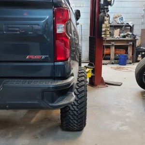 1 2019 Silverado 1500 Chevrolet Mcgaughys Suspension Lift 85in Arkon Off Road Lincoln Black