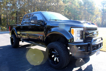 2018 Ford F-250 Super Duty - 20x12 -44mm - ARKON OFF-ROAD Lincoln - Suspension Lift 6" - 37" x 13.5"