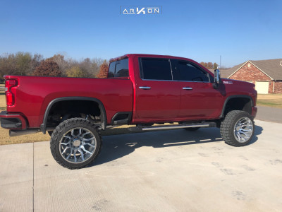 1 2020 Silverado 2500 Hd Chevrolet Bds Suspension Lift 65in Arkon Off Road Roosevelt Chrome