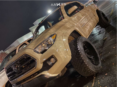 2018 Toyota Tacoma - 20x12 -51mm - ARKON OFF-ROAD Lincoln - Stock Suspension - 265/50R20