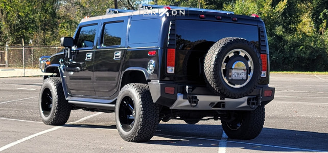 2009 Hummer H2 Wheel Offset Aggressive > 1